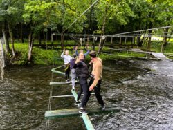 Narva abipolitseinikud seikluspargis